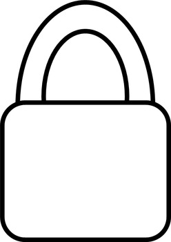 padlock clip art