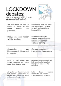 Preview of Lockdown: Debates topics