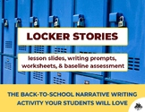 Locker Stories: A Back-to-School Writing Activity