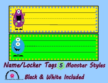 locker tags name tags monsters by primary world tpt