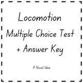 Locomotion Multiple Choice Test + Answer Key