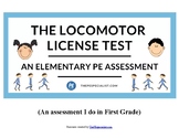 Locomotor License Cards and Assessment Activity Guide (Vid