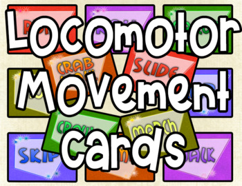 Preview of Locomotor Movement Cards