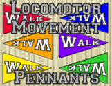 Locomotor Movement Pennants