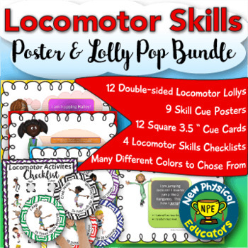 Preview of Locomotor Skills Super Bundle for Physical Education, Elementary