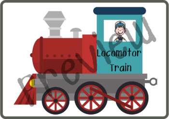Preview of Locomotor Skills Train