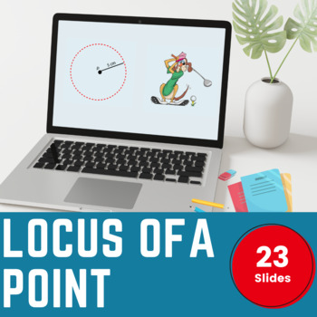 Preview of Locus of a Point Interactive Digital Resource Pack for High School Math