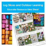 Log Slices and Outdoor Learning / Education Ideas | Educat