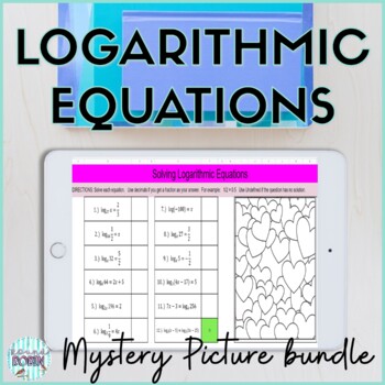 Preview of Logarithmic Equations Bundle