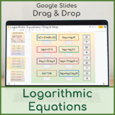 Logarithmic Equations | Distance Learning | Drag & Drop