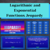 Logarithmic and Exponential Functions Jeopardy