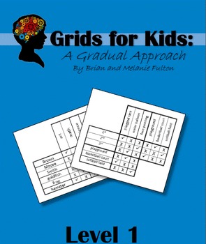Preview of Logic Grids for Kids:  Level 1