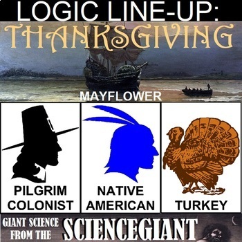 Preview of Logic LineUp: Thanksgiving (Turkey, Pilgrim, Mayflower, Am. Indian)