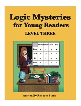 Preview of Logic Mysteries for Young Readers: Grid Puzzles, Level III