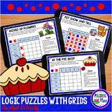 Logic Puzzle Brain Teasers with Grids - Paperless Digital 