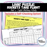 Logic Puzzle - Rockets Take Flight (Print & Digital Activity)