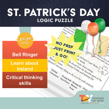 Preview of Logic Puzzle for St. Patrick's Day