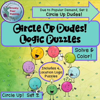 Preview of Logic Puzzles Circle Up Dot Dudes 2