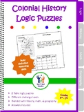 Logic Puzzles Colonial History Theme