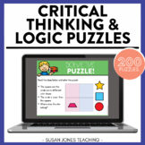 Logic Puzzles & Critical Thinking Activities for Kindergar
