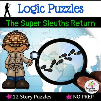 Preview of Logic Puzzles: The Return of the Super Sleuths Distance Learning