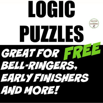 Preview of Logic Puzzles FREE logic puzzle sampler