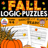 Fall Theme Logic Puzzles