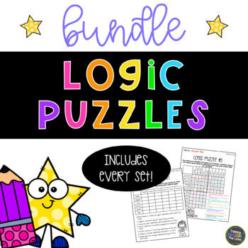 Preview of Logic Puzzles *GROWING BUNDLE*