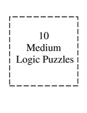 Logic Puzzles- Medium Difficulty