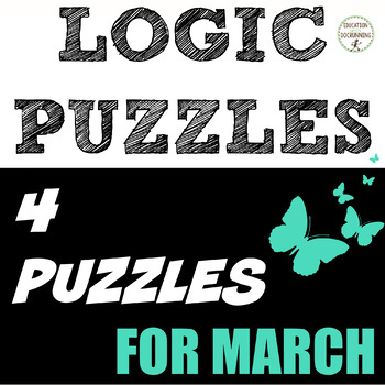 Preview of Logic Puzzles for March and Spring