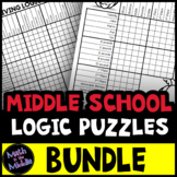 Logic Puzzles for Middle School - BUNDLE