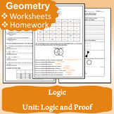 Logic | Worksheets & Homework ( Geometry )