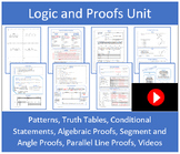 Logic and Proofs Unit Bundle with Videos