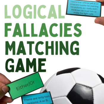 Preview of Logical Fallacies Game for Middle School ELA