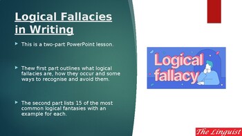 Preview of Logical Fallacies I
