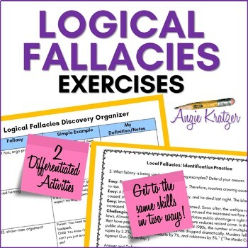 Preview of Logical Fallacies Identification & Discovery Exercises - Faulty Reasoning