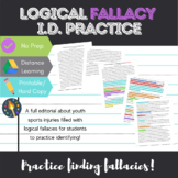 Logical Fallacies Identification Practice - (Fake!) Youth 