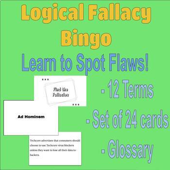 Preview of Logical Fallacies Matching Game