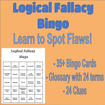 Preview of Logical Fallacy Bingo