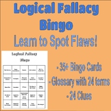 Logical Fallacy Bingo