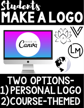 Preview of Logo Creation - Create a Personal Logo or Create a Course Themed Logo