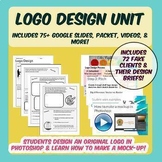 Logo Design Unit for Graphic Design Lesson Slides Project 