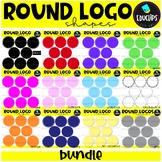 Logo Shapes Clip Art Bundle {Educlips Clipart}