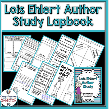 Preview of Lois Ehlert Author Study Lapbook