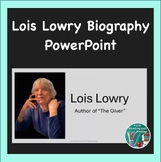 Lois Lowry PowerPoint - Author of The Giver Biography