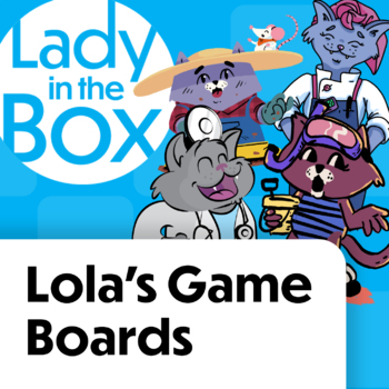 Preview of Lola's Gameboards - Boom Cards