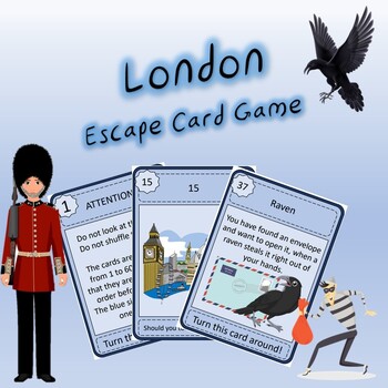 Preview of London Escape Card Game
