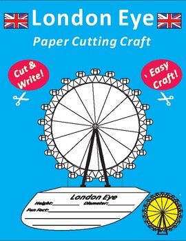 Preview of London Eye: Landmark Paper Cutting Craft