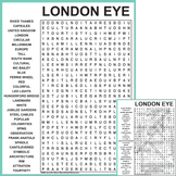 London Eye Word Search
