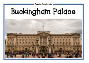 Preview of London Famous Landmarks Photos/Poster Set including Big Ben